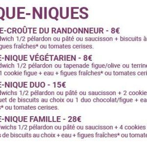 Paniers pique-nique gourmands