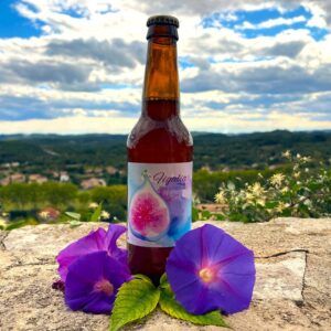 Bière artisanale à la figue du verger conservatoire de Vézénobres